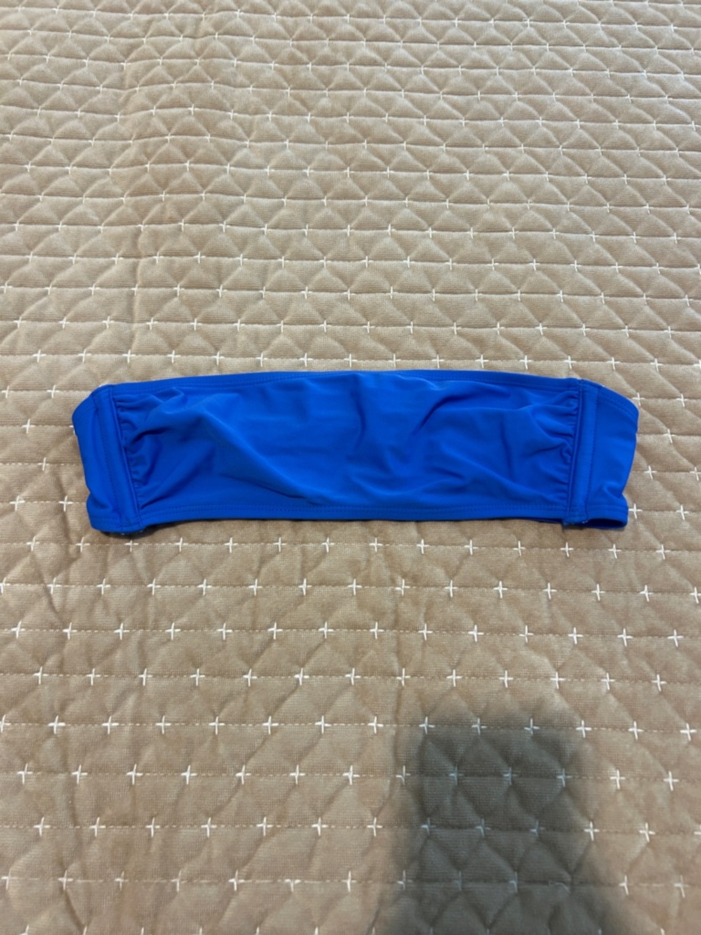 Target Royal Blue Strapless Bikini Top